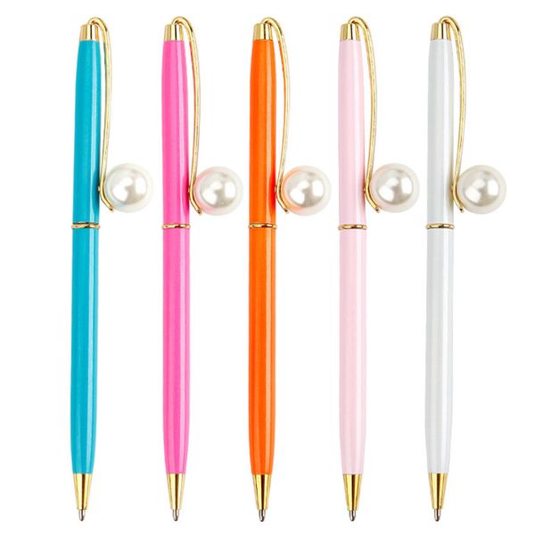 new arrival pearl metal ballpoint pens school office supplies japan and korea girl style signature pen student gift, Blue;orange
new arrival pearl metal ballpoint pens school office supplies japan and korea girl style signature pen student gift, Blue;orange