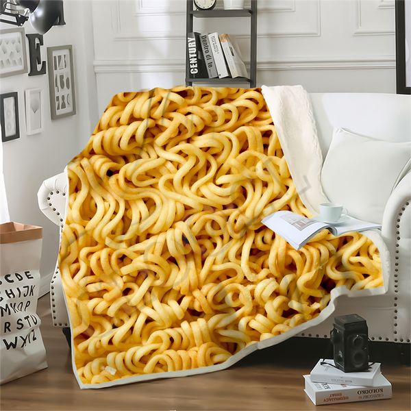 popular gourmet italian ramen blanket 3d print double layer hand-pulled noodle blanket sofa travel throw blankets teens bedding plush quilt
popular gourmet italian ramen blanket 3d print double layer hand-pulled noodle blanket sofa travel throw blankets teens bedding plush quilt