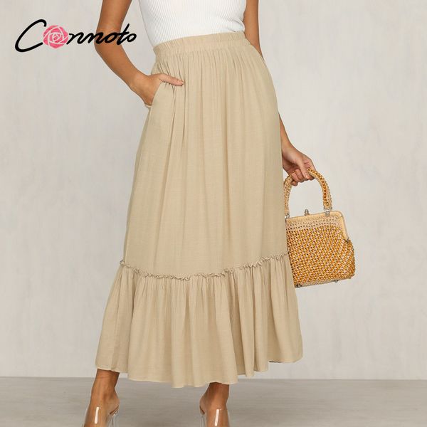 skirts conmoto casual ruffles elastic summer solid women elegant feminino long beach boho patchwork white holiday skirt, Black
skirts conmoto casual ruffles elastic summer solid women elegant feminino long beach boho patchwork white holiday skirt, Black