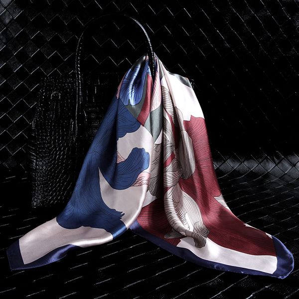 2019 fashion women's accessories 70*70 cm square silk scarves smooth headband tie neck scarf handkerchief gift for lady, Blue;gray
2019 fashion women's accessories 70*70 cm square silk scarves smooth headband tie neck scarf handkerchief gift for lady, Blue;gray
