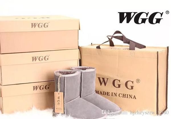 factory 2017 classic wgg brand women popular australia genuine leather boots fashion women's snow boots us5--us10, Black
factory 2017 classic wgg brand women popular australia genuine leather boots fashion women's snow boots us5--us10, Black