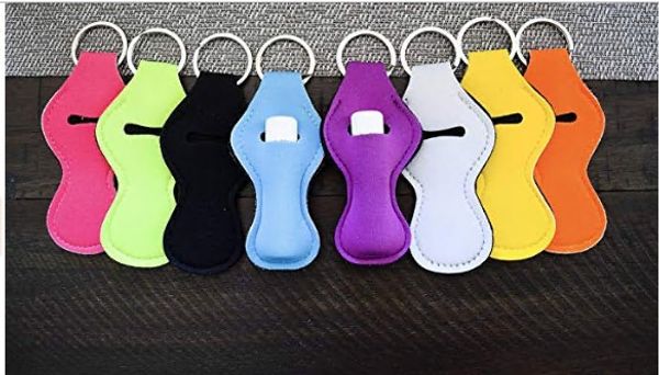 durable neoprene chapstick holder keychain lipstick keyrings lip blam keychain neoprene lipstick cover women xmas gift random send m60q, Silver
durable neoprene chapstick holder keychain lipstick keyrings lip blam keychain neoprene lipstick cover women xmas gift random send m60q, Silver