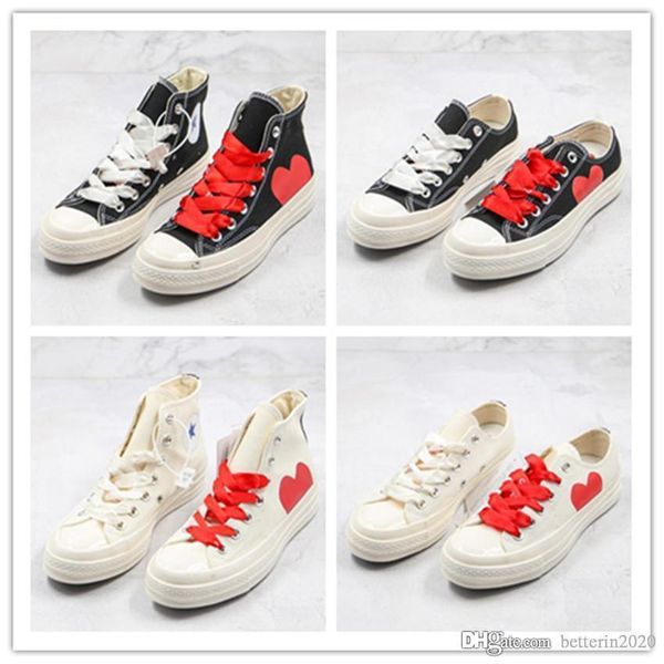 new classic 1970s big eyes play chuck 70 heart 70s cdg play x canvas shoes skateshoes 1970 casual shoes jointly name skateboard sneakers, Black
new classic 1970s big eyes play chuck 70 heart 70s cdg play x canvas shoes skateshoes 1970 casual shoes jointly name skateboard sneakers, Black
