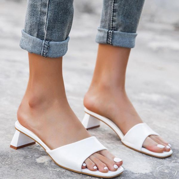 slippers summer women slides open toe low high heels shoes sandal female leisure beach green white flip flops size 41 42, Black
slippers summer women slides open toe low high heels shoes sandal female leisure beach green white flip flops size 41 42, Black