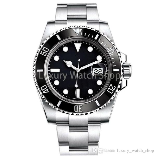 luxury mens watch sapphire quality automatic mechanical watch 116610ln 40mm stainless steel watchband ceramic watch ring waterproof watches
luxury mens watch sapphire quality automatic mechanical watch 116610ln 40mm stainless steel watchband ceramic watch ring waterproof watches