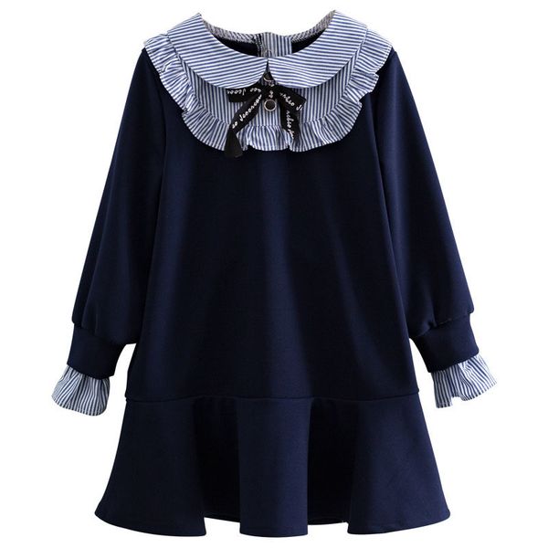 fall baby girl ruffle princess dress preppy kids school clothes doll collar bowknot toddler striped vestidos frocks for 2-8 yrs, Red;yellow
fall baby girl ruffle princess dress preppy kids school clothes doll collar bowknot toddler striped vestidos frocks for 2-8 yrs, Red;yellow