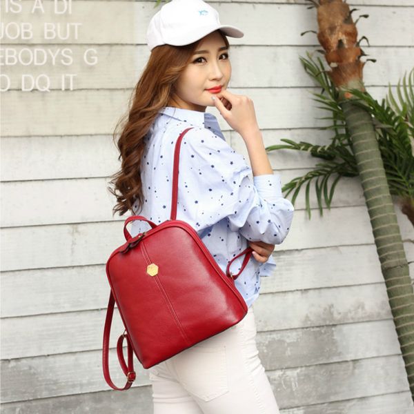 women backpack bookbag women's backpack 2019 new korean version of the casual school bag pu leather solid color shell bag
women backpack bookbag women's backpack 2019 new korean version of the casual school bag pu leather solid color shell bag