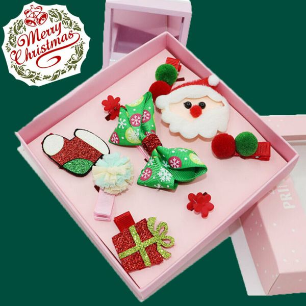 cute 9 pcs christmas mini hair clips kids baby girls plastic hairpins clamp nice, Slivery;white
cute 9 pcs christmas mini hair clips kids baby girls plastic hairpins clamp nice, Slivery;white