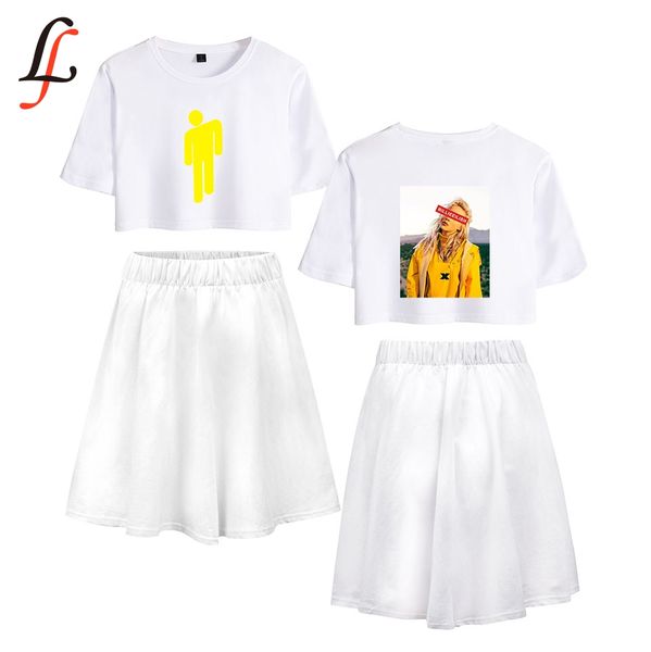 billie eilish billieeilish harajuku kpop modis set short skirt suit short sleeve t-shirt and skirt piece girl summer, White
billie eilish billieeilish harajuku kpop modis set short skirt suit short sleeve t-shirt and skirt piece girl summer, White