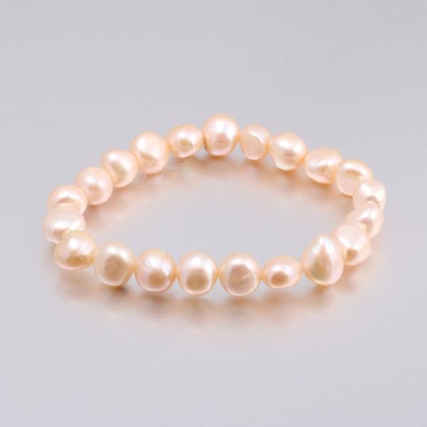 2019 new fashion pearl bracelets bangles for women 9-10 mm freshwater irregular pearl bracelets elasticity fine jewelry, Black
2019 new fashion pearl bracelets bangles for women 9-10 mm freshwater irregular pearl bracelets elasticity fine jewelry, Black