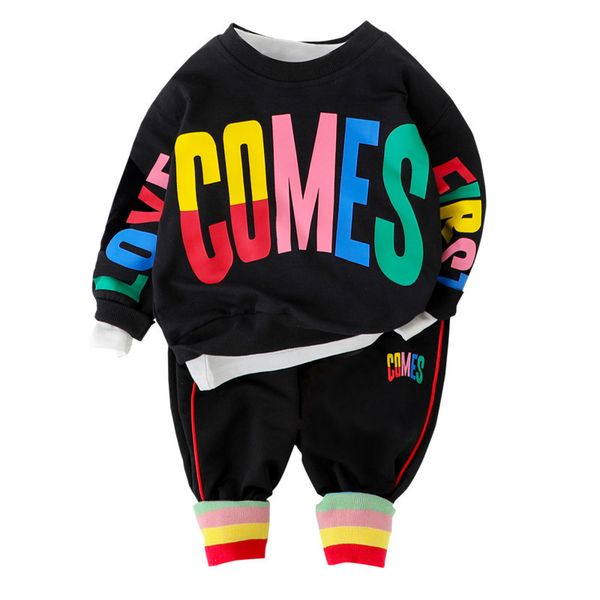 new spring autumn children casual clothing baby boys girls letter t shirt pants 2pcs/sets kids infant clothes toddler tracksuit, White
new spring autumn children casual clothing baby boys girls letter t shirt pants 2pcs/sets kids infant clothes toddler tracksuit, White