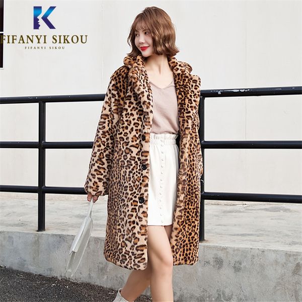 winter women faux fur coat luxury long fur jacket warm overcoat loose leopard coat female plush coats, Black
winter women faux fur coat luxury long fur jacket warm overcoat loose leopard coat female plush coats, Black