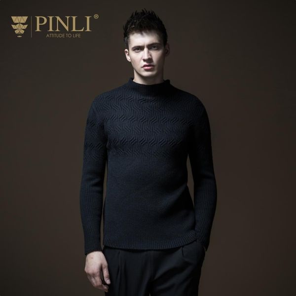 mens pullover sweater pinli pin li autumn new men's standing collar slim fit color jacquard sweater influx essential b183510500, White;black
mens pullover sweater pinli pin li autumn new men's standing collar slim fit color jacquard sweater influx essential b183510500, White;black