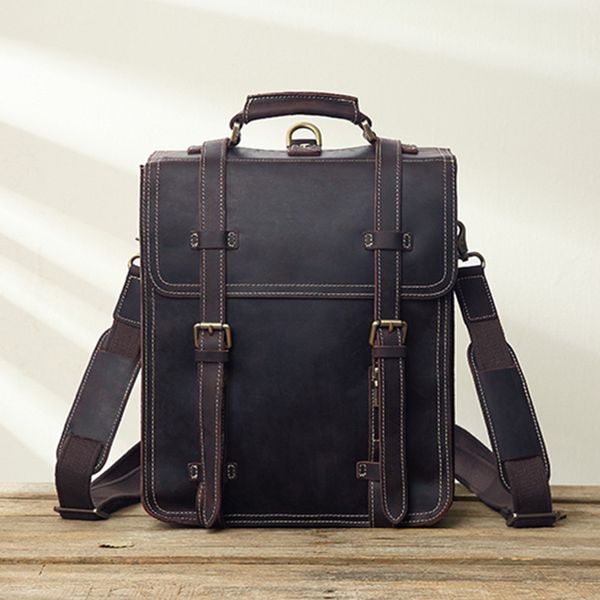 babackpack men's leather crazy horse leather large capacity computer bag leisure travel bag retro british men's backpack
babackpack men's leather crazy horse leather large capacity computer bag leisure travel bag retro british men's backpack
