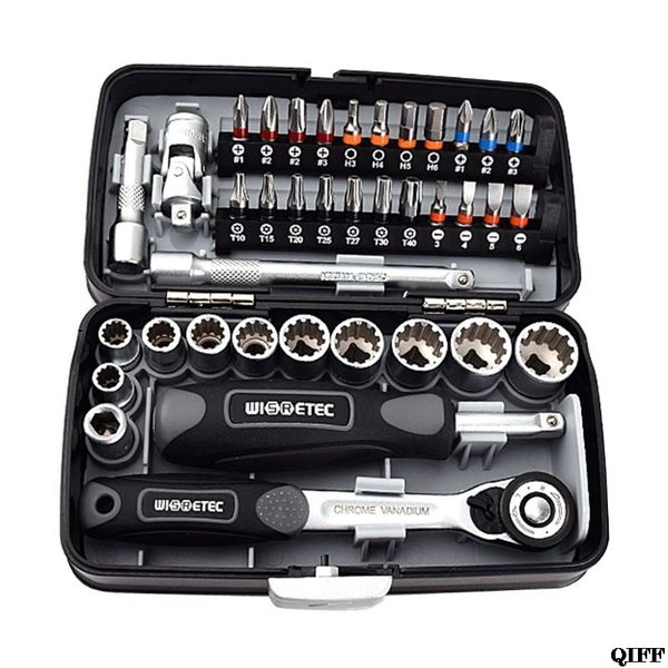 38pcs mini ratchet wrench set 1/4 socket screwdriver head hex trox slot bit bike repair handle tools s2 material
38pcs mini ratchet wrench set 1/4 socket screwdriver head hex trox slot bit bike repair handle tools s2 material