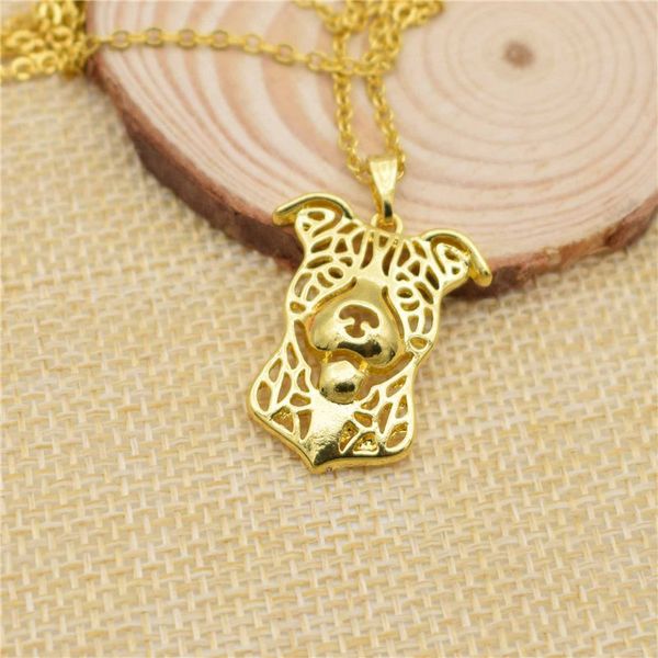 new fashion cartoon american staffordshire terrier pit bull dog pendant women necklace choker jewelry gift silver gold color
new fashion cartoon american staffordshire terrier pit bull dog pendant women necklace choker jewelry gift silver gold color