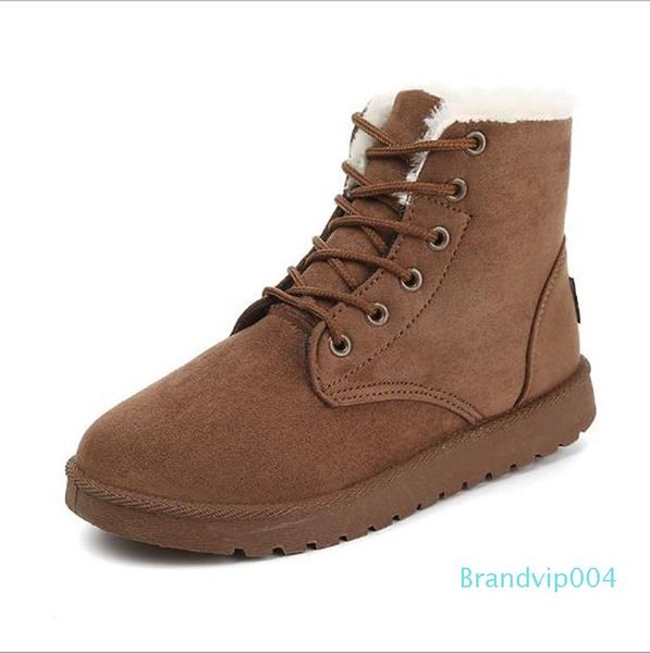 new fashion womens martin boot winter warm casual faux suede fur lace-up ankle boots snow boots women fashion boots, Black
new fashion womens martin boot winter warm casual faux suede fur lace-up ankle boots snow boots women fashion boots, Black