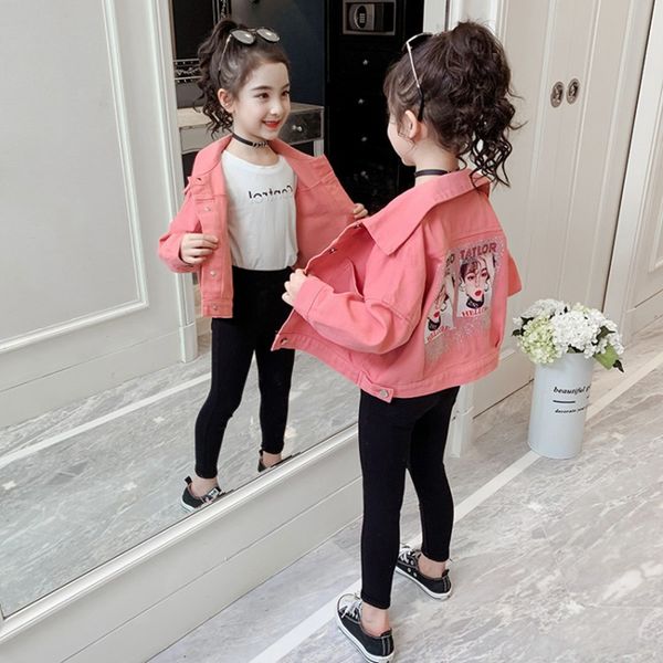 children's denim jacket girls jean coat beauty design denim clothing for kids teenager clothes girls 8 to 12 tz484, Blue;gray
children's denim jacket girls jean coat beauty design denim clothing for kids teenager clothes girls 8 to 12 tz484, Blue;gray