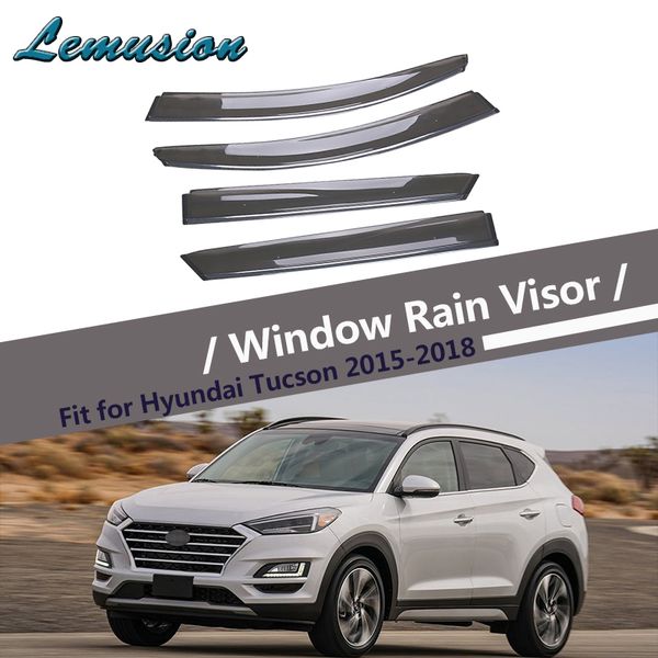 4pcs smoke window rain visor for hyundai tucson 2015 2016 2017 2018 styling vent sun deflectors guard accessories
4pcs smoke window rain visor for hyundai tucson 2015 2016 2017 2018 styling vent sun deflectors guard accessories