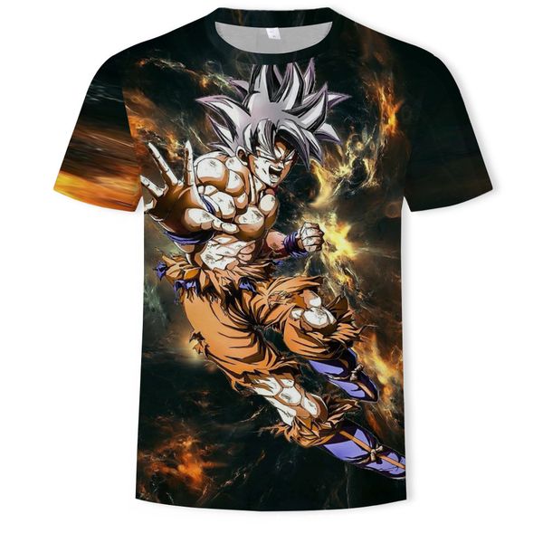 mens designer short-sleeved dragon ball 3d printed round collar t-shirt, White;black
mens designer short-sleeved dragon ball 3d printed round collar t-shirt, White;black
