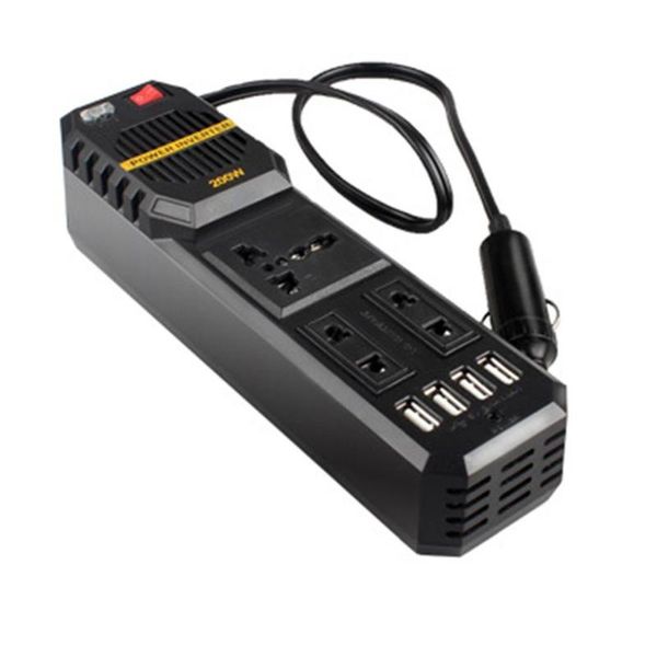 200w mini car vehicle inverter dc 12v to ac 220v usb output high-power power inverter small car special edition
200w mini car vehicle inverter dc 12v to ac 220v usb output high-power power inverter small car special edition