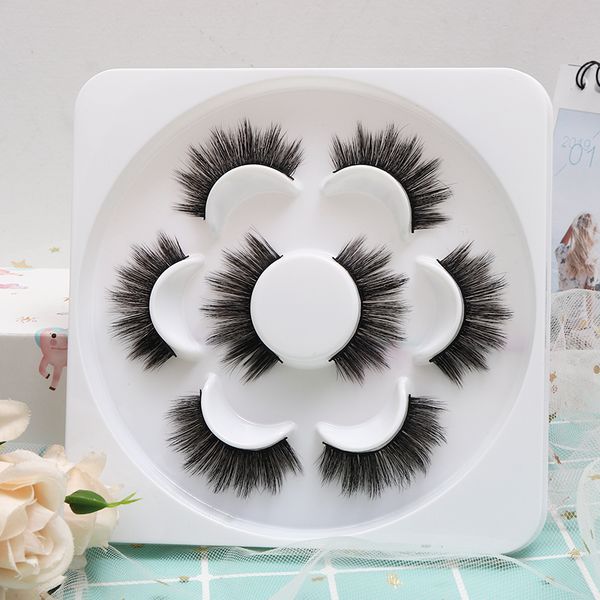 new 4pairs 3d handmade natural extension long lasting faux mink eyelashes thicking reusable box pack eyelashes make up tool
new 4pairs 3d handmade natural extension long lasting faux mink eyelashes thicking reusable box pack eyelashes make up tool