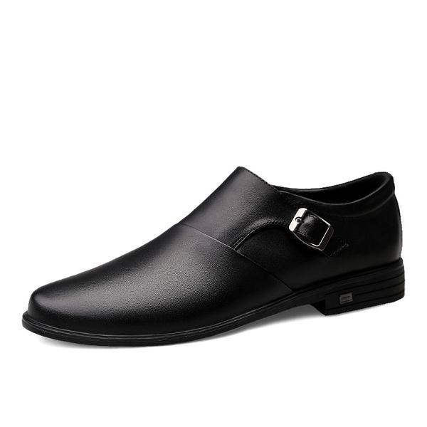 new men formal shoes slip on pointed toe genuine leather oxford shoes for men dress business plus size 37-44 %, Black
new men formal shoes slip on pointed toe genuine leather oxford shoes for men dress business plus size 37-44 %, Black