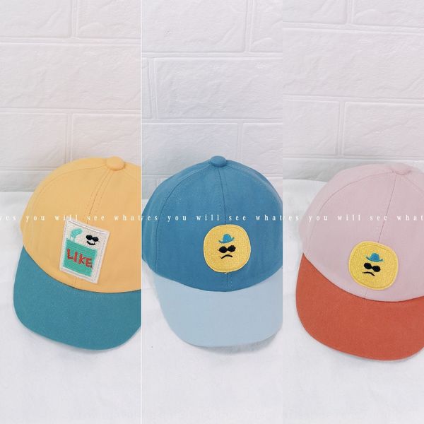 updks 2020 smiling face letter embroidery children's embroidered baseball baseball cap travel color matching all-match baby hip-hop chi, Yellow
updks 2020 smiling face letter embroidery children's embroidered baseball baseball cap travel color matching all-match baby hip-hop chi, Yellow