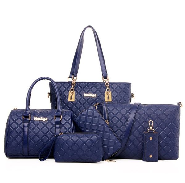 2020 new women pure color turbot grid master bag six piece fashion shoulder cross body ph-cfy20062050
2020 new women pure color turbot grid master bag six piece fashion shoulder cross body ph-cfy20062050