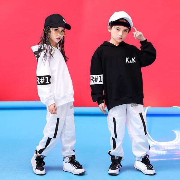 girls boys loose oversize hoodies sweatshirt running pants hip hop clothing kids jazz dance costume 8 10 12 14 16 years, White
girls boys loose oversize hoodies sweatshirt running pants hip hop clothing kids jazz dance costume 8 10 12 14 16 years, White