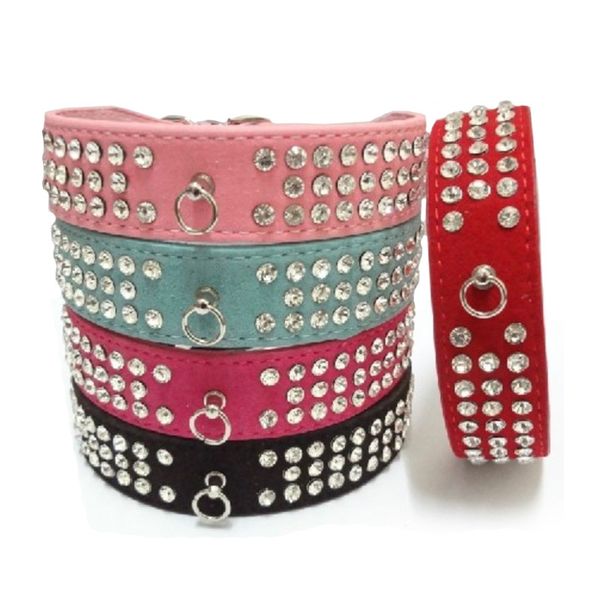1pcs personalized pet dog collars 3 row shiny rhinestone pu leather dog collars adjustable dogs collar neck strap accessories
1pcs personalized pet dog collars 3 row shiny rhinestone pu leather dog collars adjustable dogs collar neck strap accessories