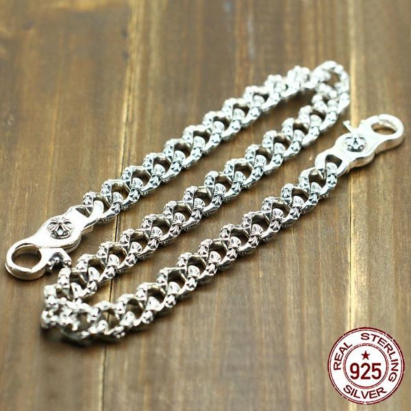 100% 925 sterling silver bag chain pants chain personality fashion retro punk style domineering cross shape to send a gift, Slivery;golden
100% 925 sterling silver bag chain pants chain personality fashion retro punk style domineering cross shape to send a gift, Slivery;golden