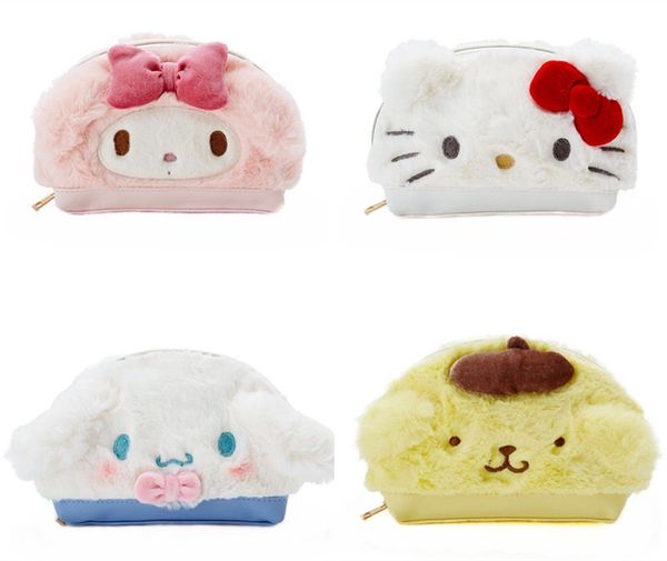 cute cartoon hello kitty my melody plush pu leather makeup bag pouch women travel cosmetic bag beauty case storage for girls
cute cartoon hello kitty my melody plush pu leather makeup bag pouch women travel cosmetic bag beauty case storage for girls