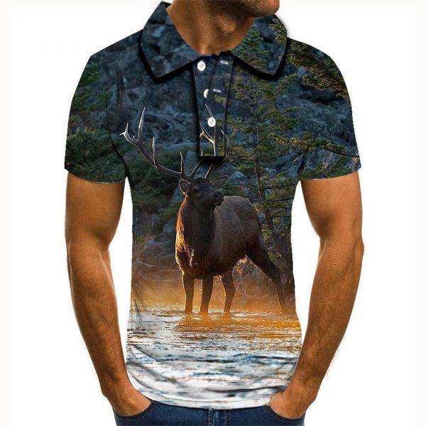 men's polos 2021 summer shirt men short sleeve casual camisa for brand animal deer homme, White;black
men's polos 2021 summer shirt men short sleeve casual camisa for brand animal deer homme, White;black