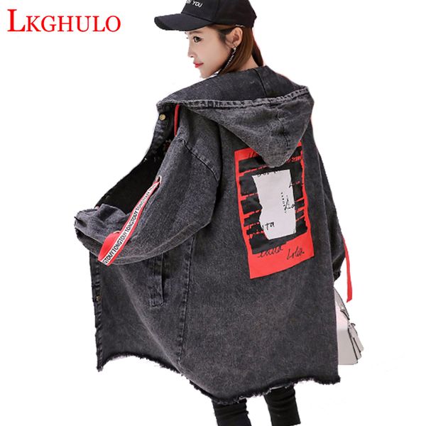 xl vintage black hooded denim trench coat women 2018 autumn fashion jeans long coats long sleeve plus size outwear clothes a444, Tan;black
xl vintage black hooded denim trench coat women 2018 autumn fashion jeans long coats long sleeve plus size outwear clothes a444, Tan;black