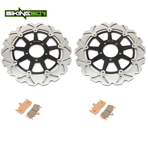 bikingboy front brake discs disks rotors pads gsxr 750 96-99 gsx-r 1000 01 02 tl 1000 r 98-03 gsx1300r hayabusa 99-07 06 05 04
bikingboy front brake discs disks rotors pads gsxr 750 96-99 gsx-r 1000 01 02 tl 1000 r 98-03 gsx1300r hayabusa 99-07 06 05 04