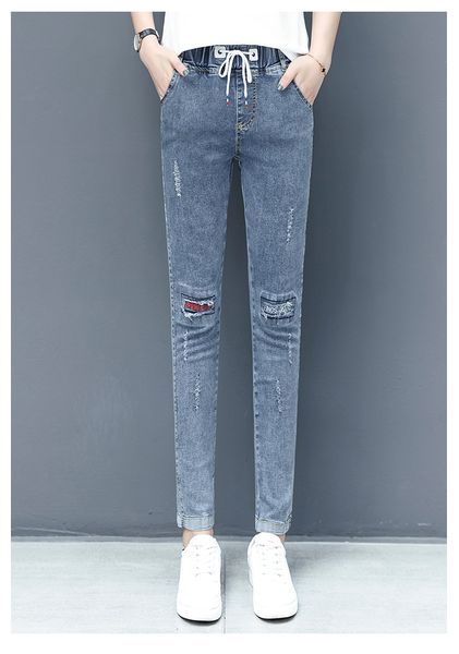 deep blue new age season light thin woman straight canister child chic female trousers
deep blue new age season light thin woman straight canister child chic female trousers