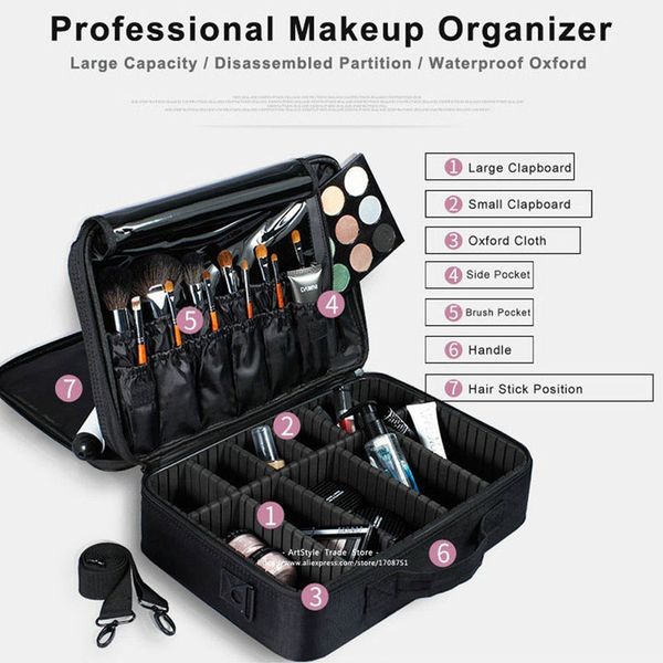 2019 new professional makeup organizer travel beauty cosmetic case for make up bolso mujer storage bag nail tool box suitcases
2019 new professional makeup organizer travel beauty cosmetic case for make up bolso mujer storage bag nail tool box suitcases