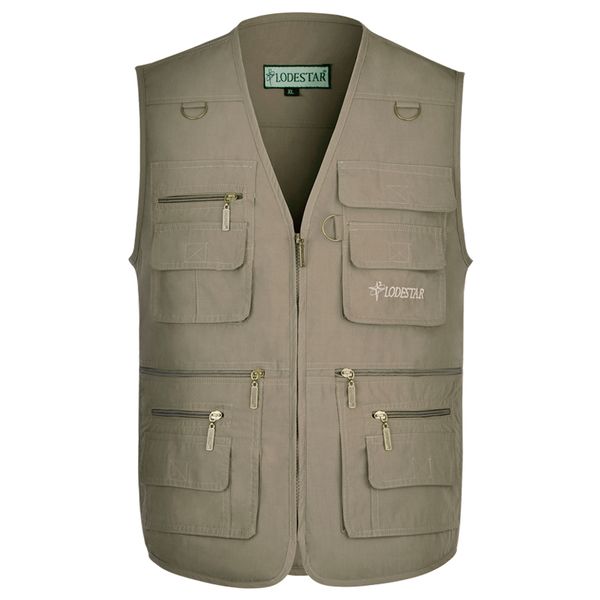 spring and autumn middle-aged men's large size pgraphy casual multi-pocket vest fishing cotton daddy vest, Black;white
spring and autumn middle-aged men's large size pgraphy casual multi-pocket vest fishing cotton daddy vest, Black;white