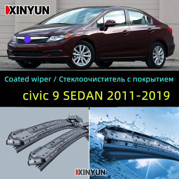 coated wiper front wiper blades for civic 9 sedan 2011-2019 windshield windscreen front window 26"&23" (spaceship type
coated wiper front wiper blades for civic 9 sedan 2011-2019 windshield windscreen front window 26"&23" (spaceship type
