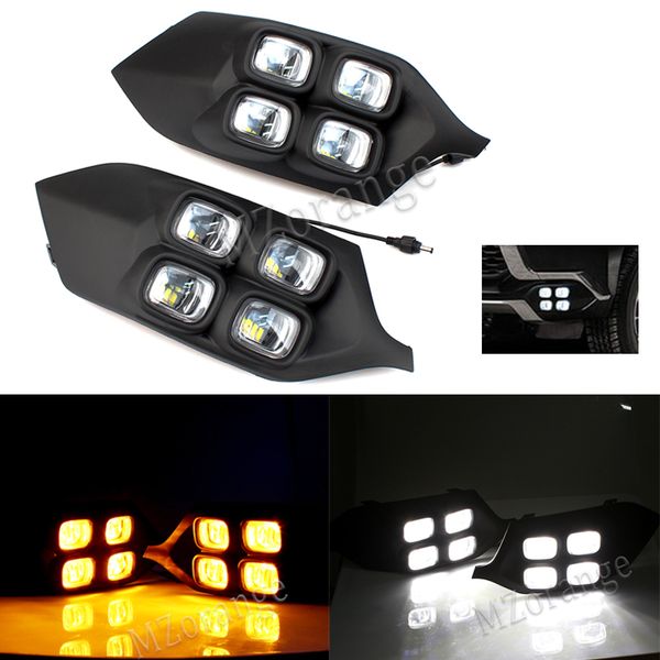 2pcs white yellow led daytime running light drl fog lamp fog light for mitsubishi pajero sport 2016 2017 car accessories abs 12v
2pcs white yellow led daytime running light drl fog lamp fog light for mitsubishi pajero sport 2016 2017 car accessories abs 12v