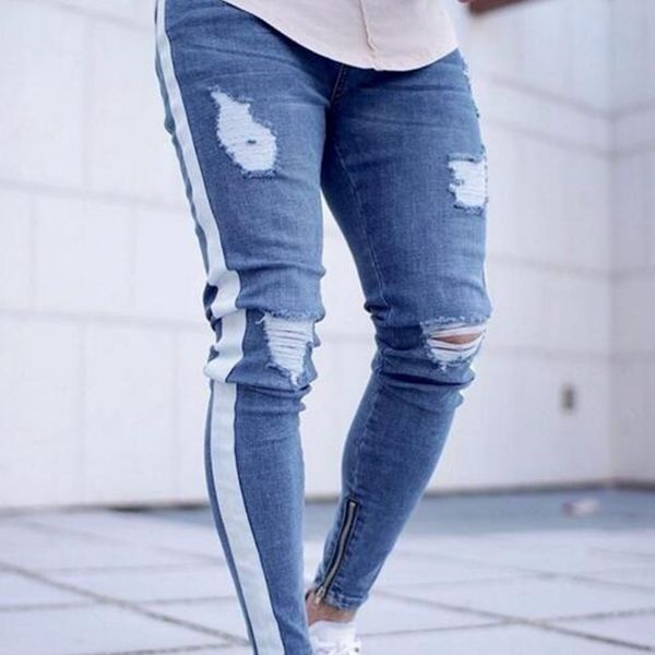 jeans for men designer distressed stretch jeans blue skinny ripped slim fit for guys plus size fashion hip hop
jeans for men designer distressed stretch jeans blue skinny ripped slim fit for guys plus size fashion hip hop