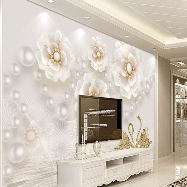 пользовательское большая настенная 3d обои современная моды творческих жемчужный камня белого цветок спальня телевизор обратно декор стены 5
пользовательское большая настенная 3d обои современная моды творческих жемчужный камня белого цветок спальня телевизор обратно декор стены 5