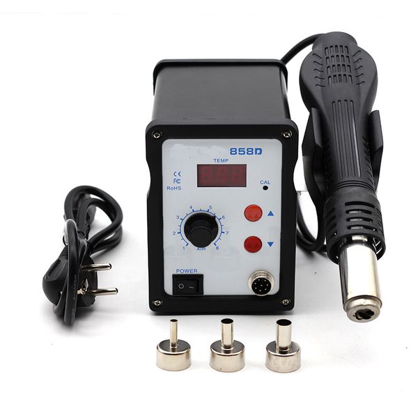 air gun 858d bga rework solder station blower hair dryer hairdryer soldering heat gun 220v for smd smt welding repair
air gun 858d bga rework solder station blower hair dryer hairdryer soldering heat gun 220v for smd smt welding repair