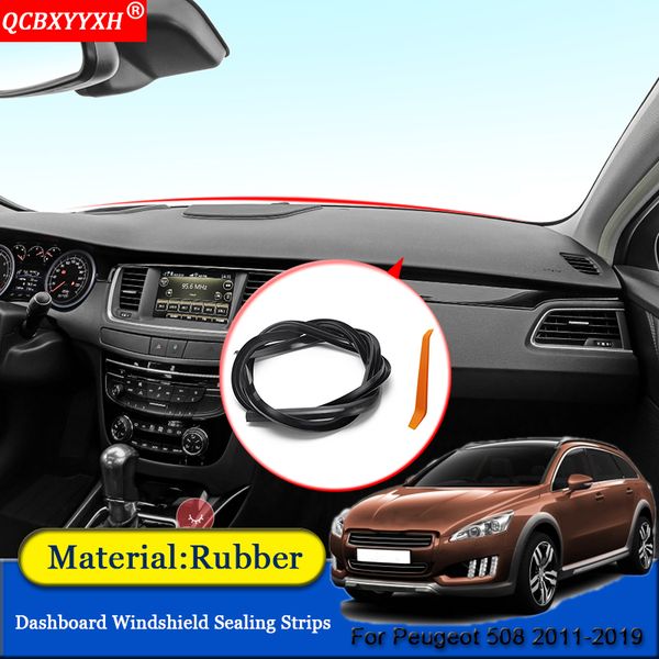 qcbxyyxh car-styling rubber anti-noise soundproof dustproof car dashboard windshield sealing strips for 508 2011-2019
qcbxyyxh car-styling rubber anti-noise soundproof dustproof car dashboard windshield sealing strips for 508 2011-2019