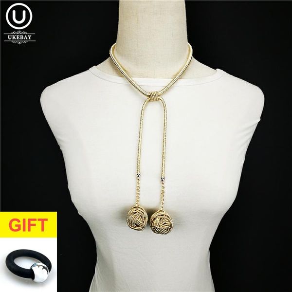 ukebay new gold ball pendant necklaces for women choker necklace designer luxury jewelry wedding accessories handmade jewellery, Silver
ukebay new gold ball pendant necklaces for women choker necklace designer luxury jewelry wedding accessories handmade jewellery, Silver