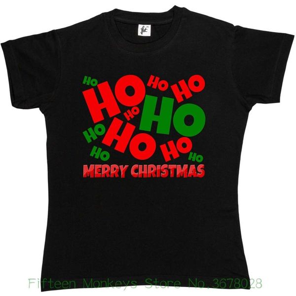 women's tee ho ho merry christmas womens ladies t-shirt bodybuilding t-shirt hip hop cotton, White
women's tee ho ho merry christmas womens ladies t-shirt bodybuilding t-shirt hip hop cotton, White