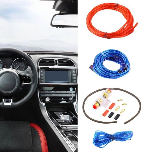 metal 800w 14ga car audio subwoofer amp wiring fuse holder wire cable support installation kit low noise distortion
metal 800w 14ga car audio subwoofer amp wiring fuse holder wire cable support installation kit low noise distortion
