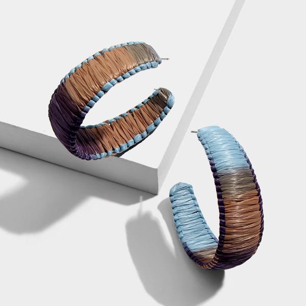 just feel fashion new ethnic weave stud earrings for women raffia handmade colorful circle vintage earring wedding party jewelry, Golden;silver
just feel fashion new ethnic weave stud earrings for women raffia handmade colorful circle vintage earring wedding party jewelry, Golden;silver