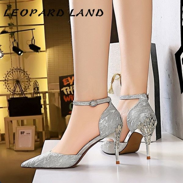 leopard land 7cm party women's shoes metal heel high heel shallow pointed pointed hollow wedding shoes women's sandals ds, Black
leopard land 7cm party women's shoes metal heel high heel shallow pointed pointed hollow wedding shoes women's sandals ds, Black